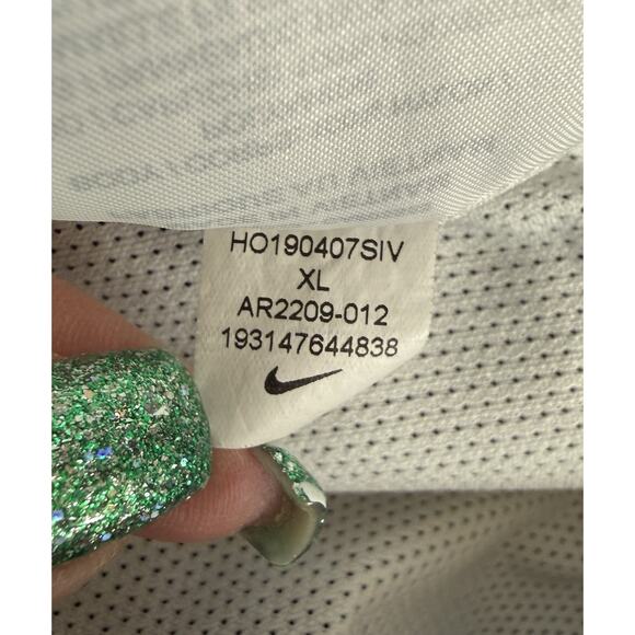 Vintage Nike Rare Windrunner Windbreaker Jacket Black White Nylon Soft Size XL - Picture 10 of 12